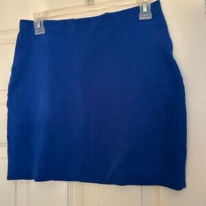 Elegant Blue Women's Skirt